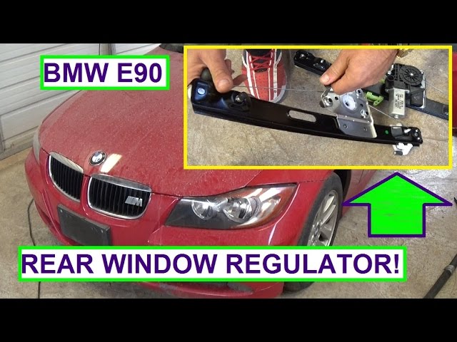 Rear Window Regulator Removal And Replacement Bmw E90 316i 318i 320i 323i 325i 328i 330i 335i 316d 3 Youtube