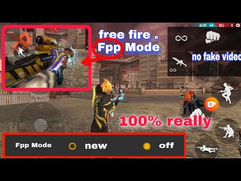 Fpp Mode Play Free Fire 100 Really Video Fpp Mode Free Fire Play Youtube