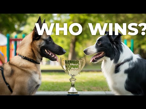 犬の知能対決:ベルジアン・マリノア vs. ボーダー・コリー