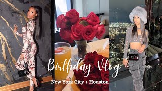 BIRTHDAY TRAVEL VLOG TO NYC| Girls Trip, Summit One Vanderbilt, Times Square, Birthday Fun + MORE