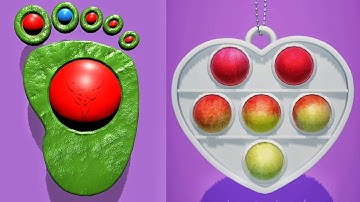 Simple Dimple Pop It! Very satisfying and relaxing ASMR slicing game