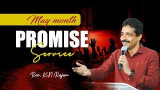 MAY MONTH PROMISE SERVICE | April 30,  2024 | Rev. KN.RAJAN