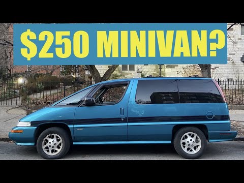 SAVED FROM THE CRUSHER: 1994 OLDSMOBILE SILHOUETTE DUSTBUSTER MINIVAN