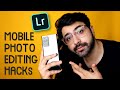 Editing mobile photos like a pro  lightroom mobile editing tips in hindi