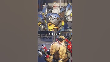 (New?)Torbjorn and Reinhardt interaction - Overwatch 2