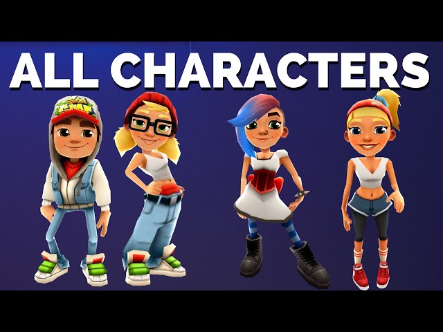 Subway Surfers - Characters