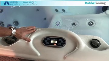 Instellen Filtertijd Balboa TP600 Display