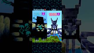 Warden Vs Wither Skeleton