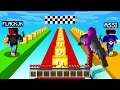 ЛАКИ БЛОК ГОНКА В МАЙНКРАФТ! ДОБЕГИ ИЛИ УПАДИ В LUCKY BLOCK RACE В MINECRAFT