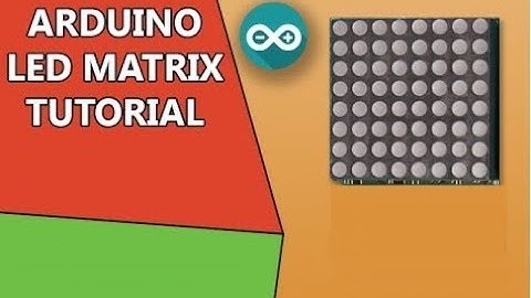 8x8 LED matrix by Arduino Uno 74HC959