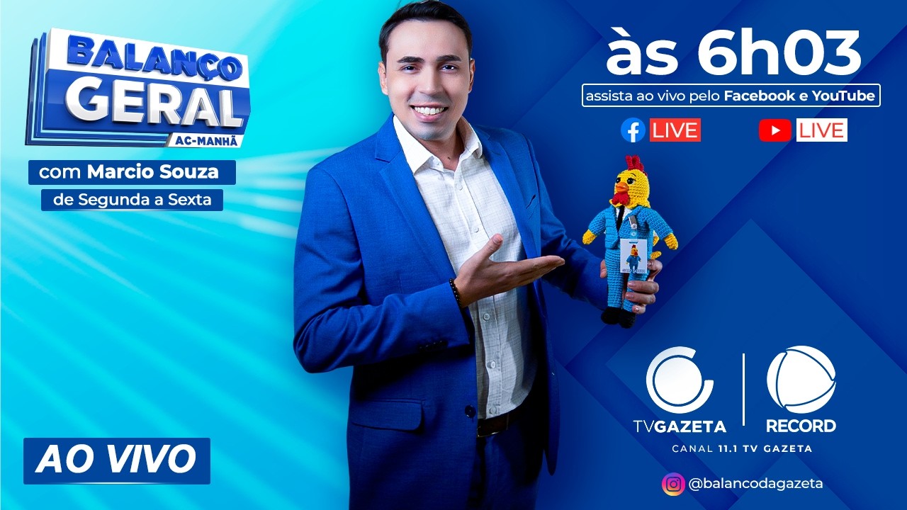 AO VIVO: Balanço Geral | 09/03/2026 |  Afiliada RECORD
