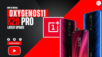 K20 Pro Install Oxygen OS 11 Luna | Oneplus 7t Based | FOD, New Oneplus Game Monitor #TeamEvelyn