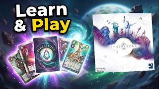 Learn & Play Etherstone | Drafting, Summoning & Attacks Explained