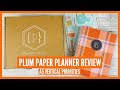 PLUM PAPER PLANNER REVIEW | A5 VERTICAL PRIORITIES