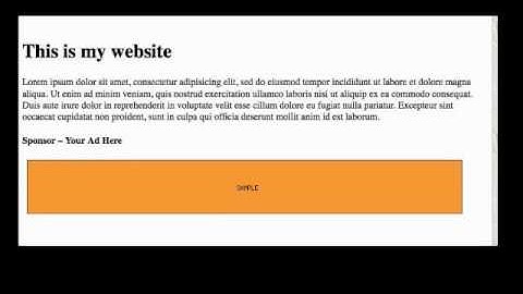 AdSpeed Tutorial for Site Partner