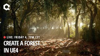 Forest Road in UE4 - Live Breakdown