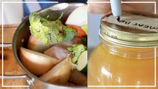 How To Make Meat Broth (for GAPs Diet & more) by Hey It's a Good Life 3,260 views 2 years ago 7 minutes, 49 seconds