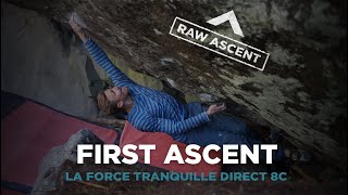 Jakob Schubert - Force Tranquille Direct (First Ascent)