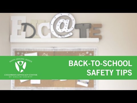 Back-To-School Safety Tips