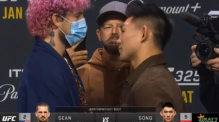 Sean O'Malley Wears Face Mask Vs Song Yadong
