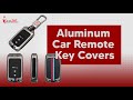 Aluminum car remote Key Covers