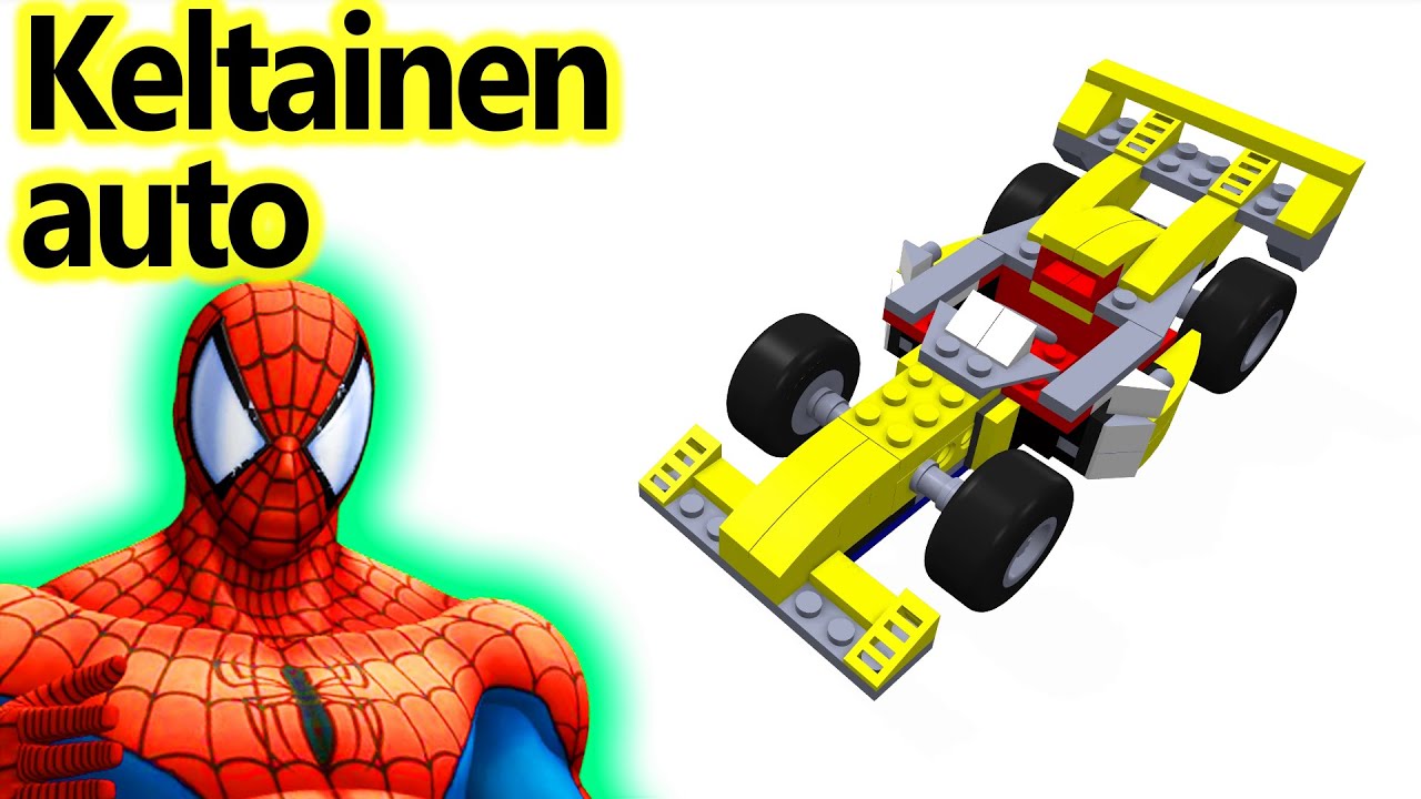 Lasten Lego Keltainen Auto Videot Spiderman Youtube