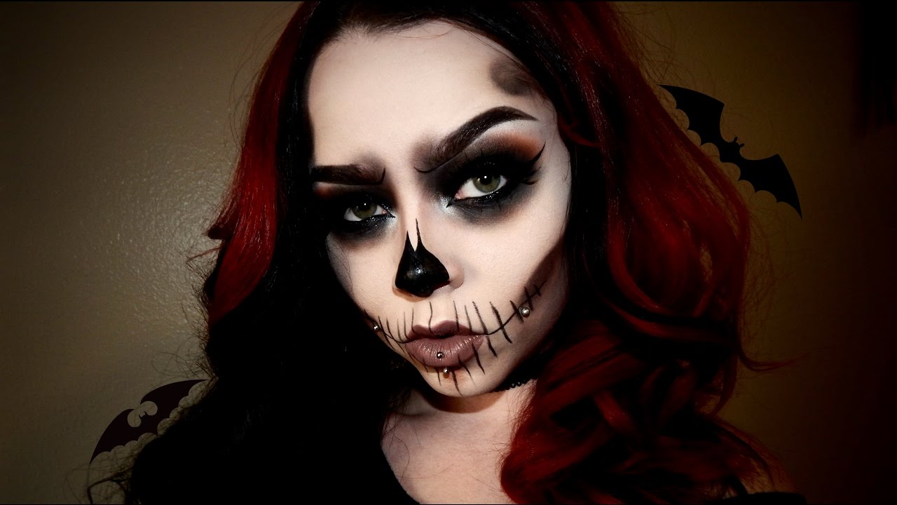 Horror Halloween Makeup simplistic skull halloween makeup youtube Horror Halloween Makeup simplistic skull halloween makeup youtube