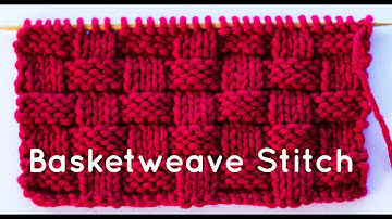 How to Knit the Basketweave Stitch
