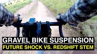 Gravel Bike Suspension Shootout: Future Shock vs. Redshift Stem
