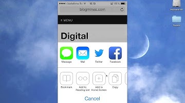 Safari browser features in iOS 7 for iPhone