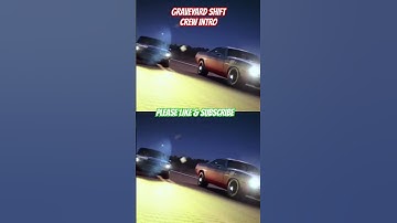 Graveyard Shift Crew Introduction | Need For Speed Payback | #shortsfeed #shortsvideo #shortsviral