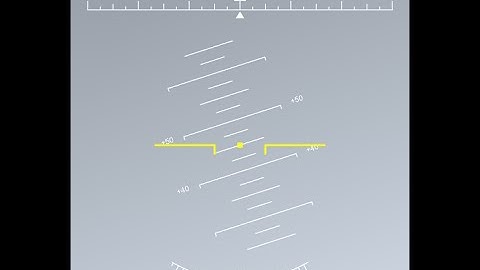 Artificial horizon (trajectory test)