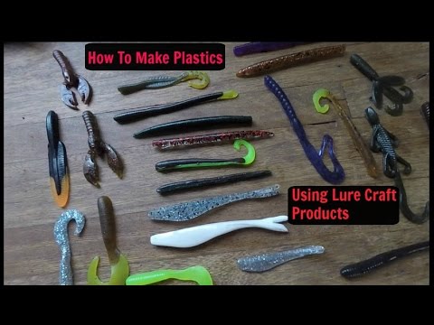 How To Make Your Own Plastics - Using Lure Craft Products 