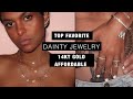30 Inexpensive Yet Stylish Pieces Of  Dainty Jewelry 14kt Gold | Try On Everyday jewelry collection