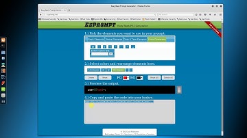 How to Customize The Shell Prompt Kali Linux  ✔