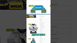 Ninja's Ugly Christmas Sweaters: Huge Discount Code Inside! #shorts