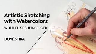 Learn to SKETCH with WATERCOLOR and INK - Online Course by Felix Scheinberger | Domestika English