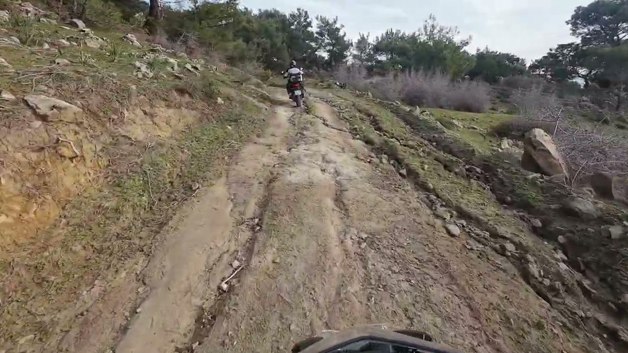 Sis, Yağmur, Çamur Kozak yaylası - 1250 Gs Adv Tenere 700