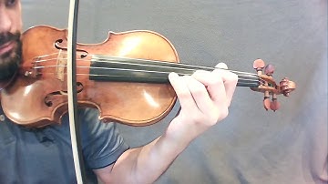 3 Octaves C# minor - Violin