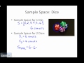 Sample space and sizeavi