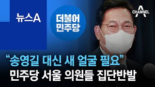 “송영길 대신 새 얼굴 필요”…민주당 서울 의원들 집단…