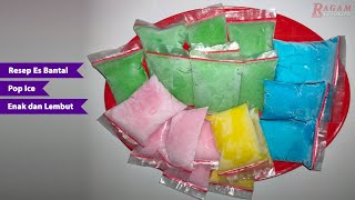 Ide Bisnis Jajanan Anak Sekolahan - Resep Es Bantal Pop Ice, Jajanan Paling Laris di Serbu Anak-anak