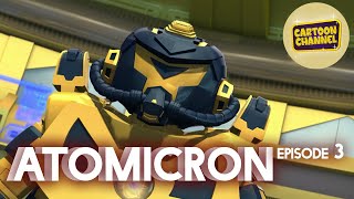 Atomicron | Episode 3 | Animated Cartoon Series For Kids | Robots Battle | Free Toons