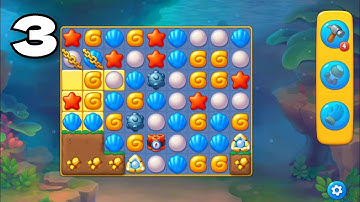 Fishdom - Gameplay Walkthrough Part 3 - Underwater Adventure (Android, iOS)