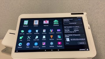 Clover POS - How to reconnect back to WIFI on 2019 Clover Station with audio