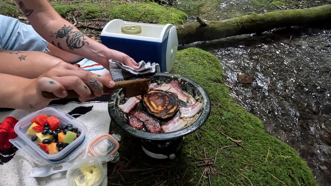 Banana Pancakes By The Creek