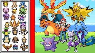 Jornada completa todos pokemon do RED  ALL POKEMON RED!