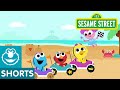Sesame Street: Beach Track | Magical Car Races #6