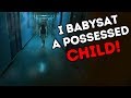 I BABYSAT A POSSESSED CHILD! MY HORROR STORY ANIMATED