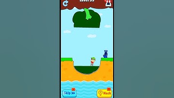 Toilet Rush Draw bridge puzzle 🧩 walkthrough Lvl 39😅 #shorts